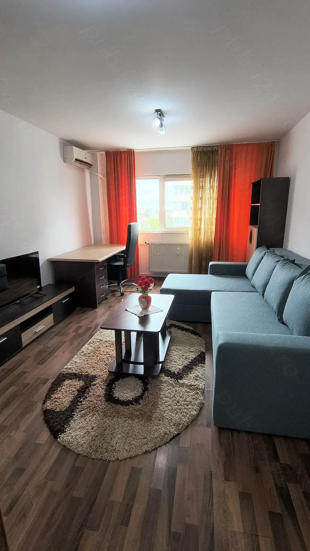 Apartament spatios amenajat modern panorama interesanta,  2 AC, 1 Mai ( Ion Mihalache)