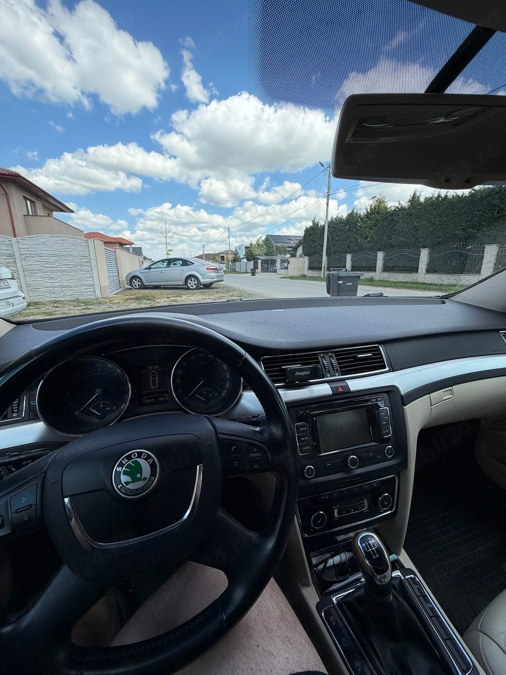  SKODA SUPERB 2 din 2012  ,1,6 TDI GREENLINE ,model deosebit cu dotări ,piele crem