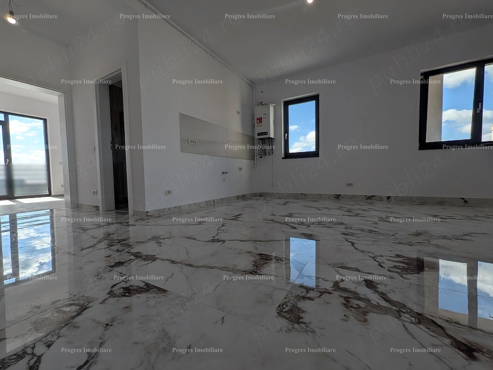Ap.3 camere -  2 balcoane - bloc nou - finalizat - etaj 2 - parcare inclusa