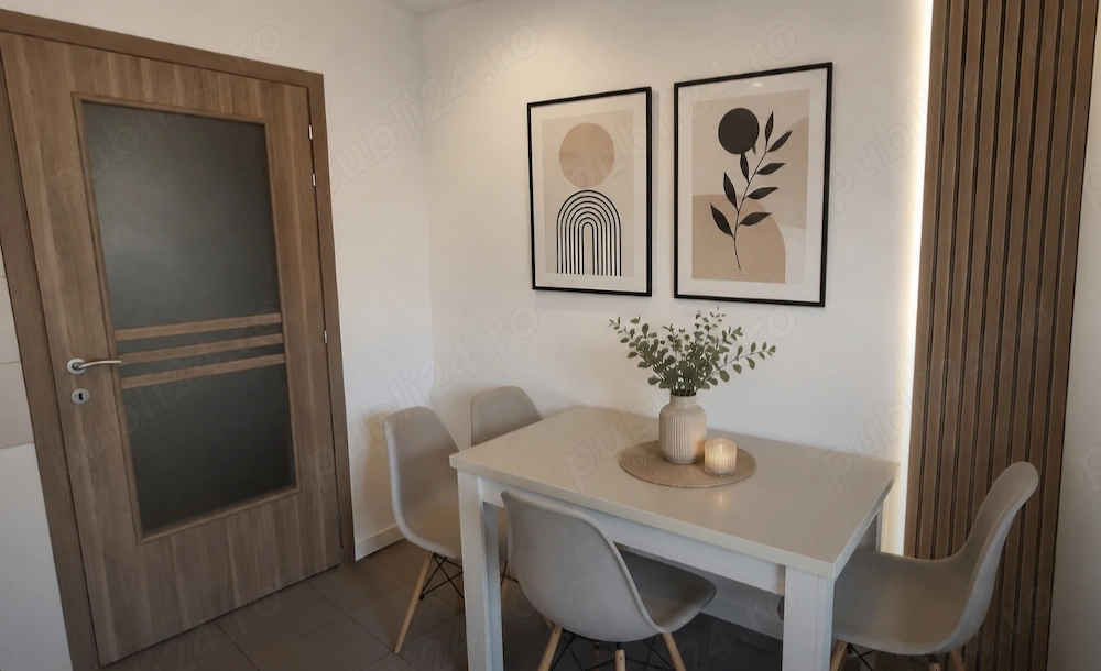 Vând apartament modern 3 camere în Kiriac 