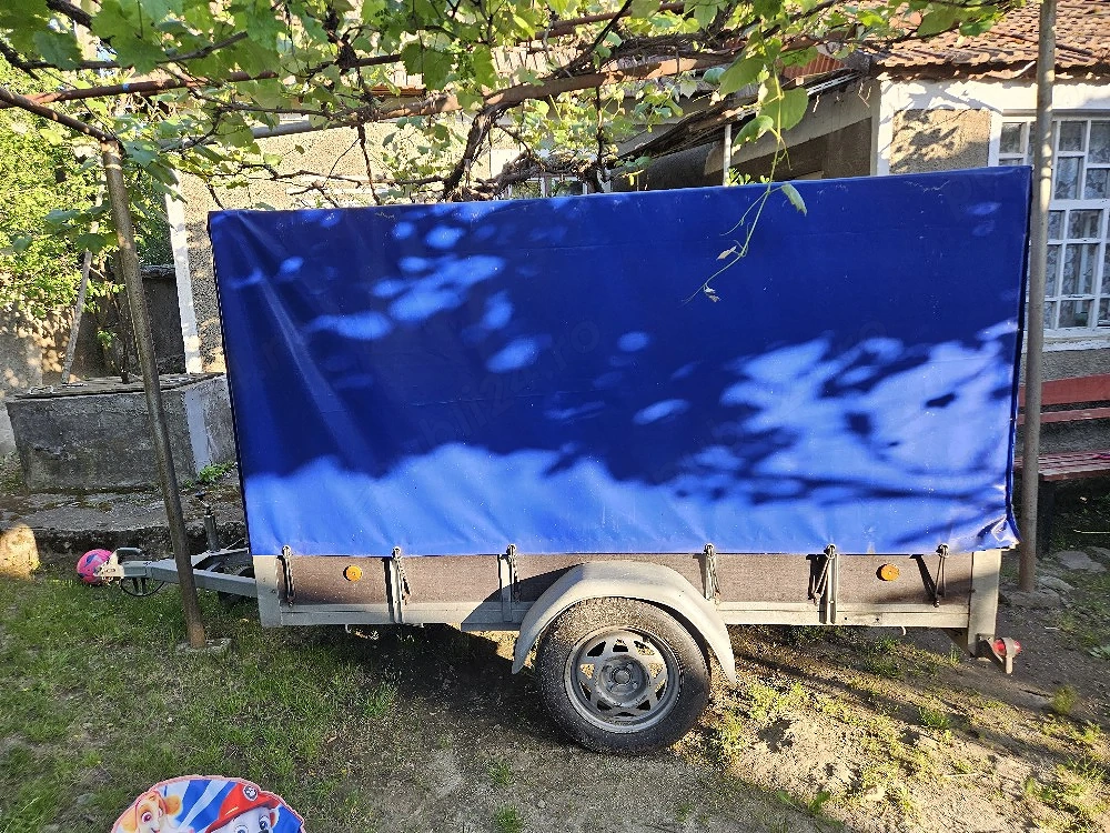 Vând/schimb remorcă 750kg recent înmatriculată! 