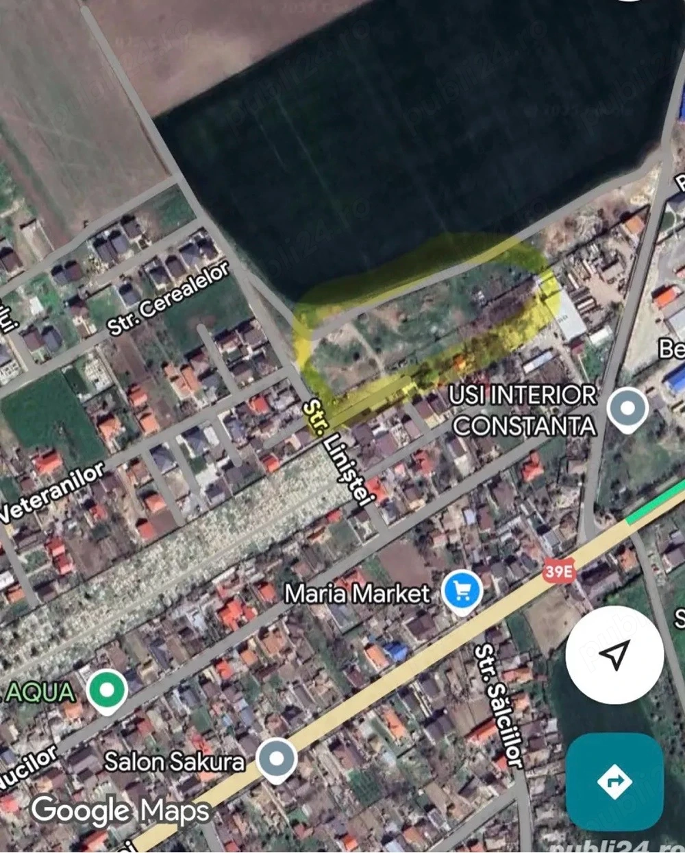VÂND Teren intravilan,Cumpana,500mp