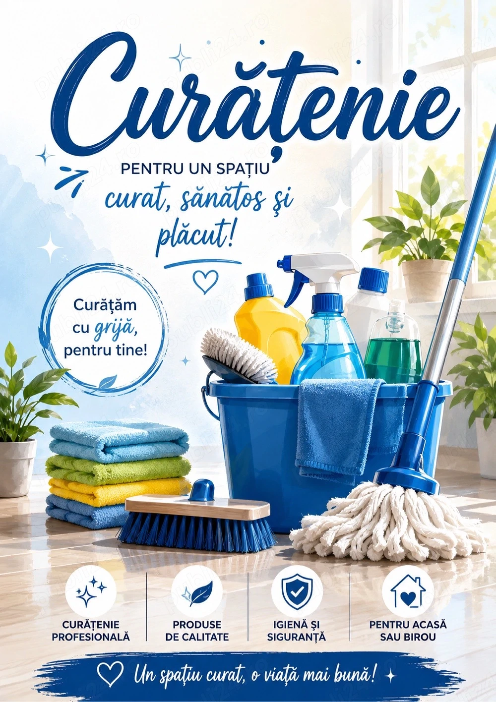Execut curatenie de orice tip!