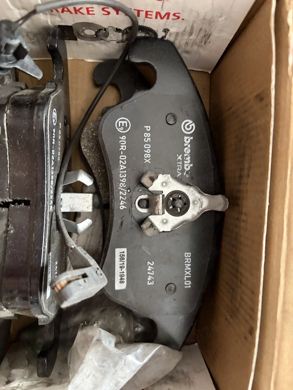 Plăcute frână Brembo Audi A4