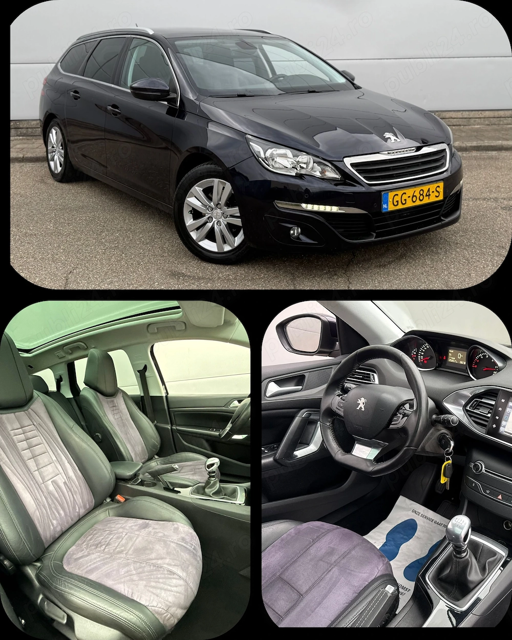 Peugeot 308sw 2015 panoramic 1.6 hdi