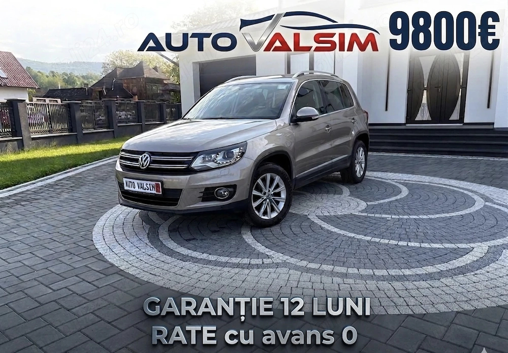 VW Tiguan 2012 2.0 TDI 4x4 Automat Garanție,Rate 