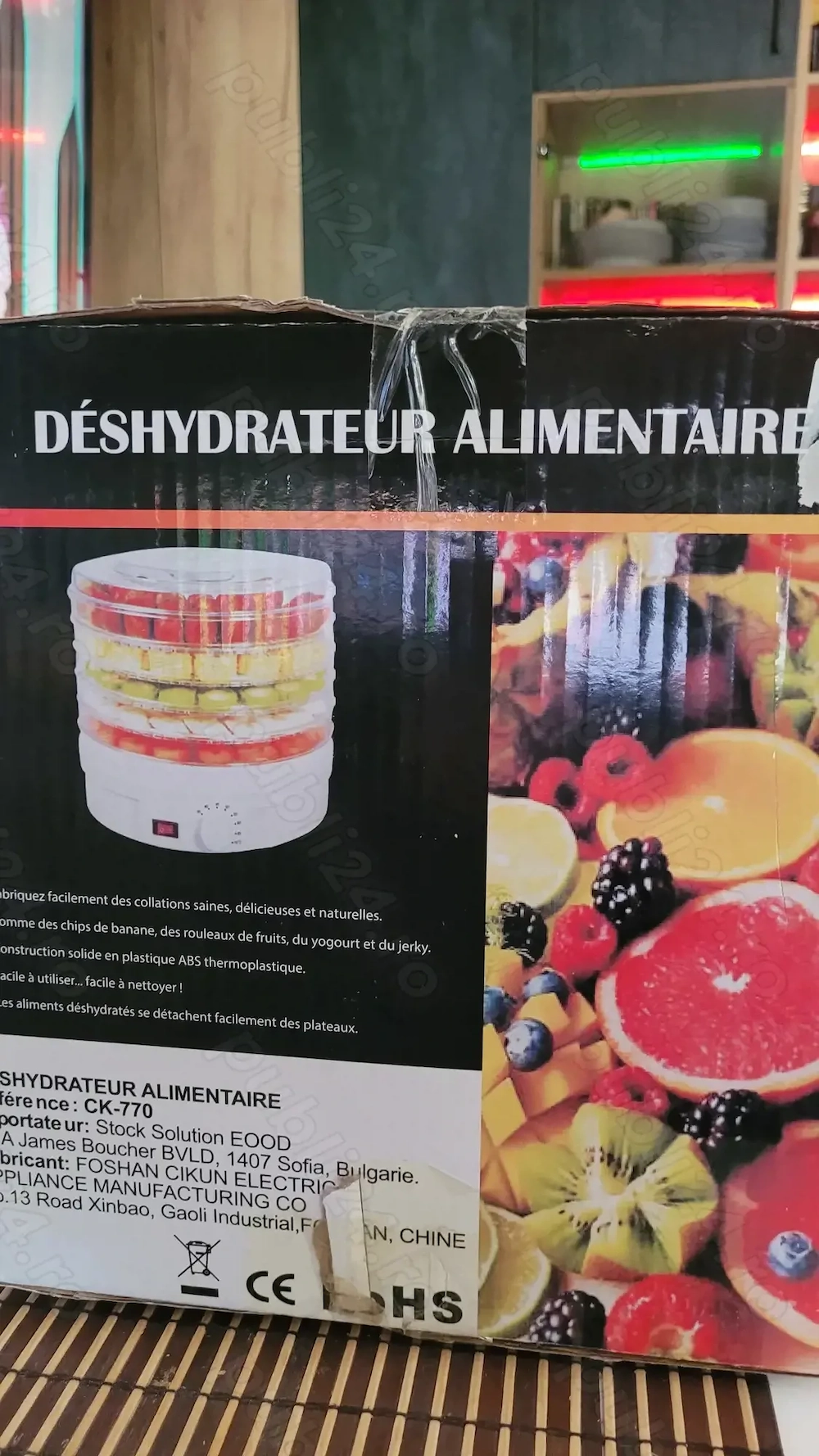 Deshidrator legume și fructe, nou