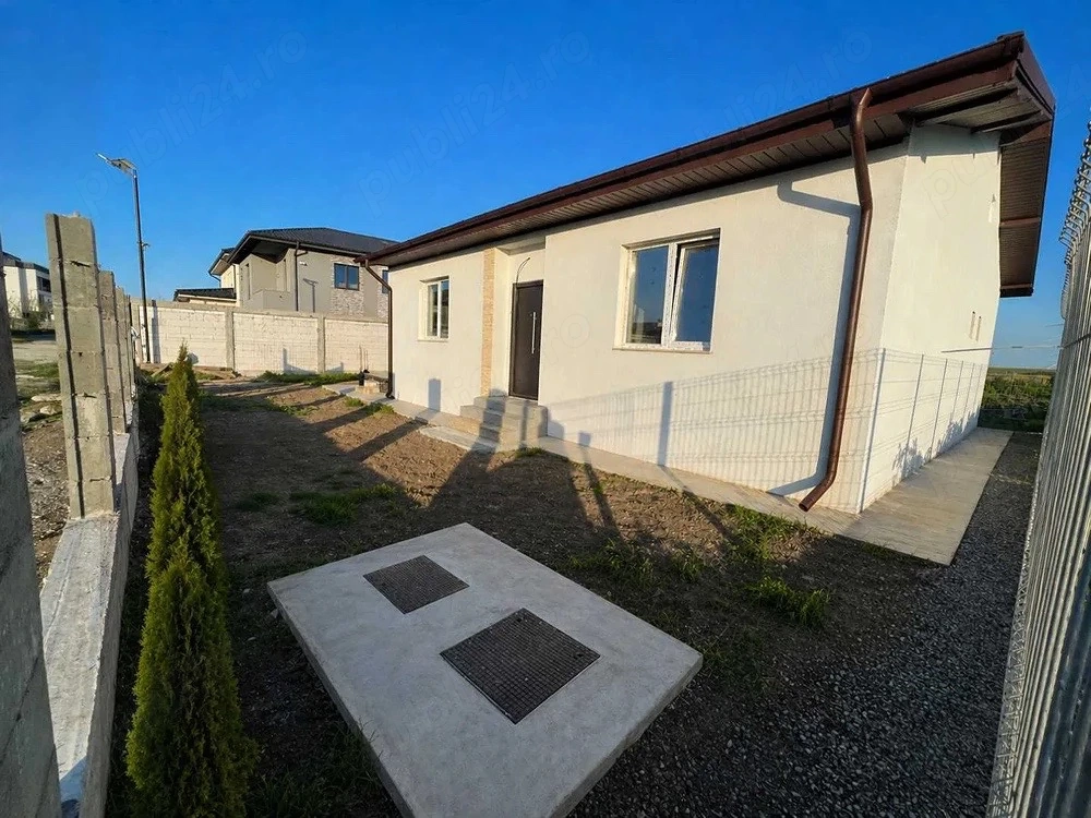Casa NOUA 2026, Cumpana- 100mp +teren 440 mp- 2 bai- living 27mp-foarte aproape de autostrada 