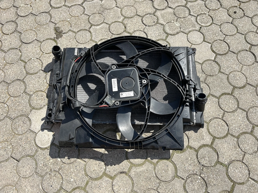 Electro ventilator și radiator apa e 91