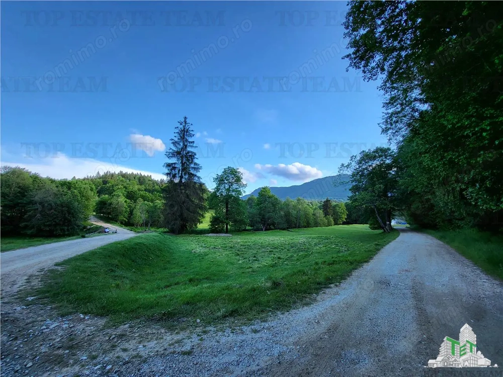 Teren Intravilan 12000 mp, Cascada Urlatoarea, proiect aprobat pentru Resort, langa bazin Piscicol.