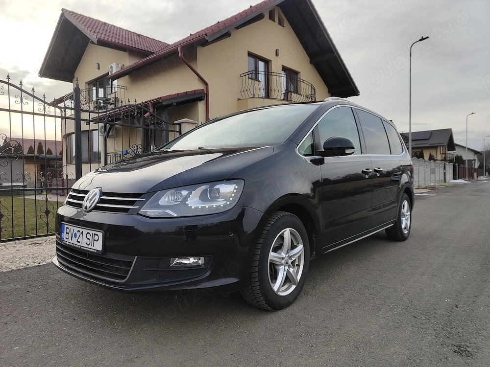 VW Sharan, 2.0 TDI, DSG, 2016, Euro 6, Allstar