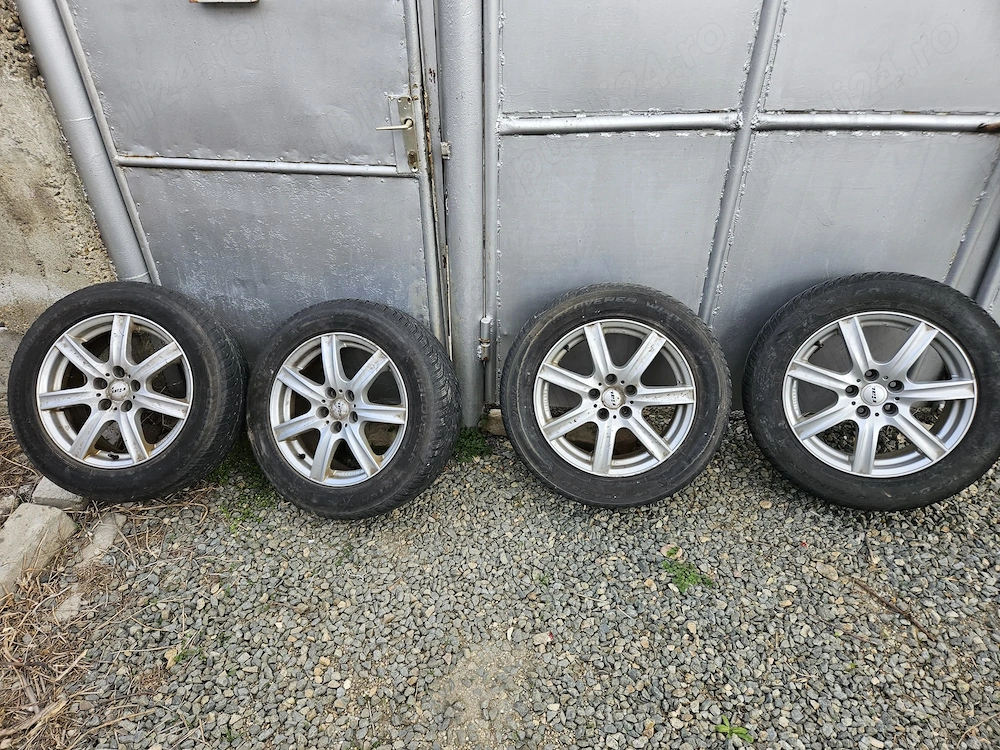 jante cu anvelope Skoda Kodiaq VW Tiguan VW T-Roc 225/60/R16 5x112;