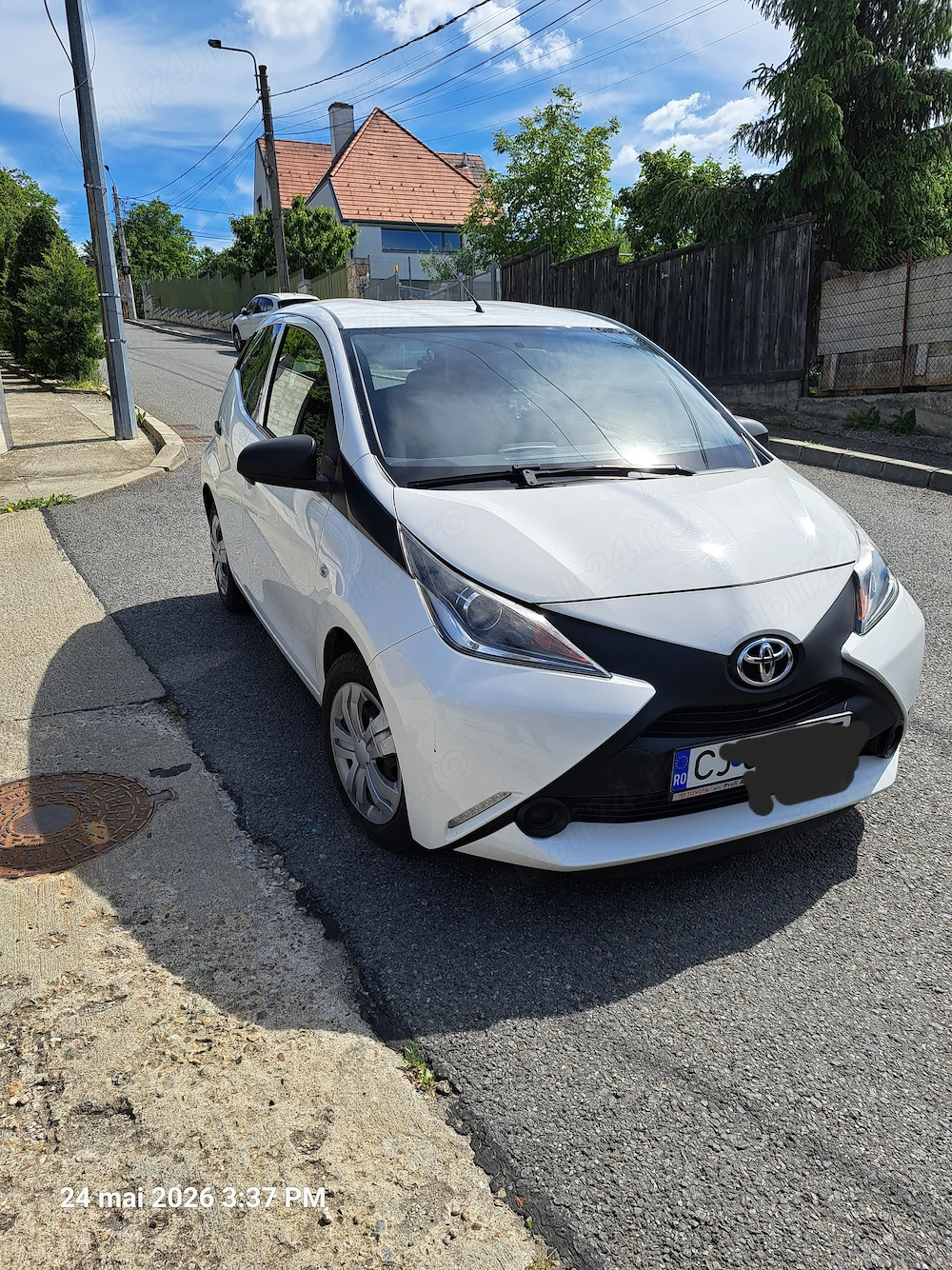 Vand Toyota Aygo 2015