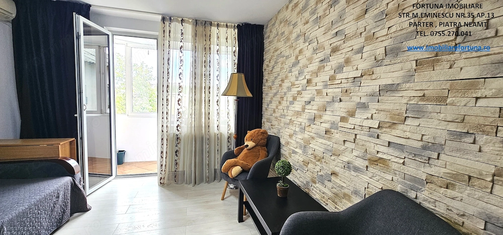 Apartament 2 camere mobilat si utilat,loc parcare,spatiu depozitare in pod,Darmanesti-SCoala nr.5