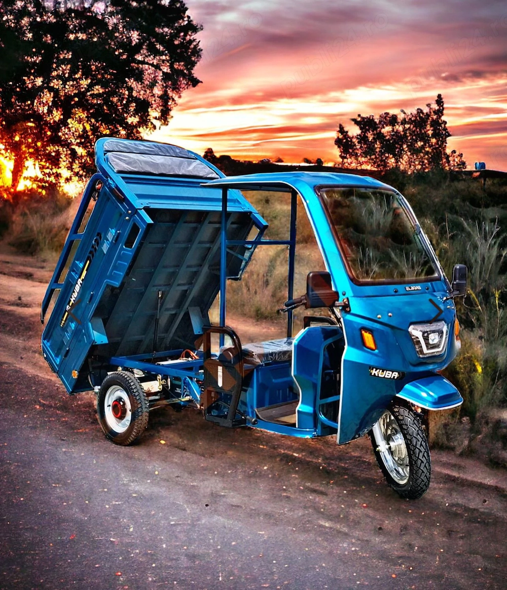 Motociclu KUBA moped utilitar cu 3 roti