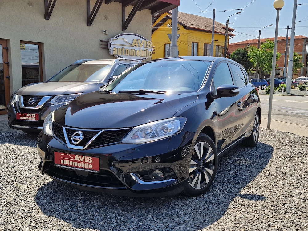 Nissan Pulsar 1.2 DIG - T 116 CP 2016 Tekna+,RAR EFECTUAT,Led,Piele,Navi,Touch,Camera 360,Jante 17".