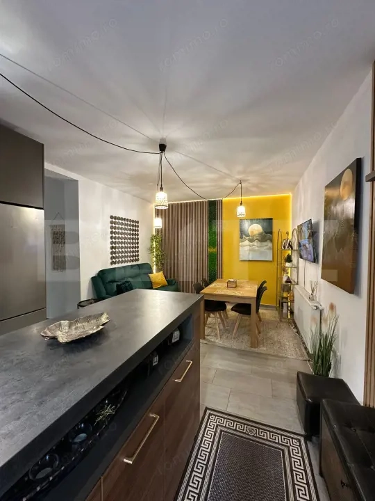  Apartament cochet cu 3 camere, terasă și 2 locuri de parcare, Buna Ziua