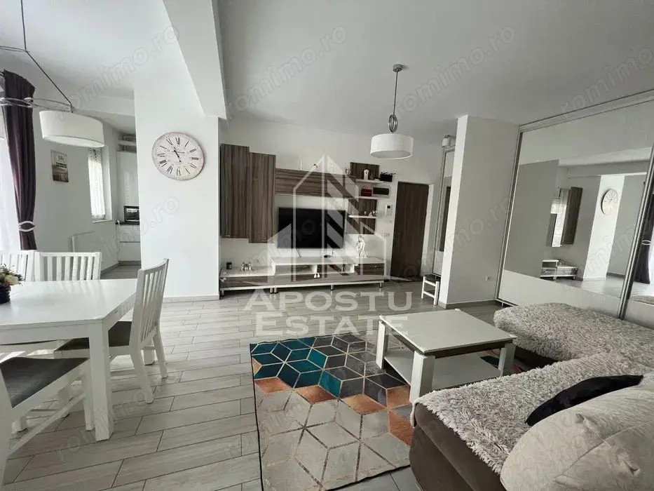 Apartament cu 3 camere, de inchiriat, Dumbravita, Loc de parcare