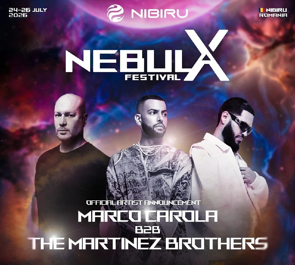 Bilet 3 zile NIBIRU Nebula X Festival, General Access 3-Day Pass, o persoană, 24-26 iulie Costinești