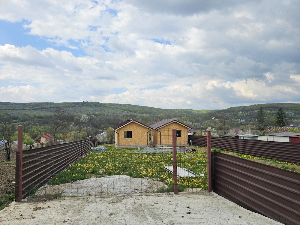 Teren + Casute de inchiriat (Vand sau schimb cu Apartament in Targoviste) - la 8km de Targoviste