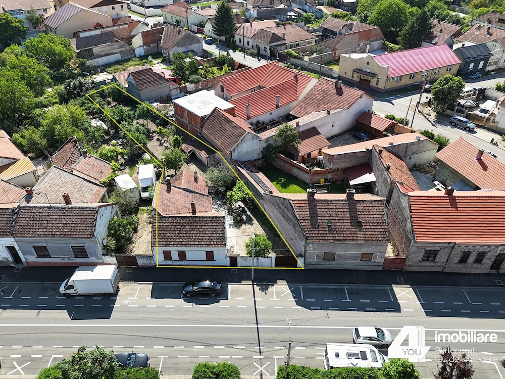 Casă cu teren generos de vânzare Arad Str. Andrei Șaguna
