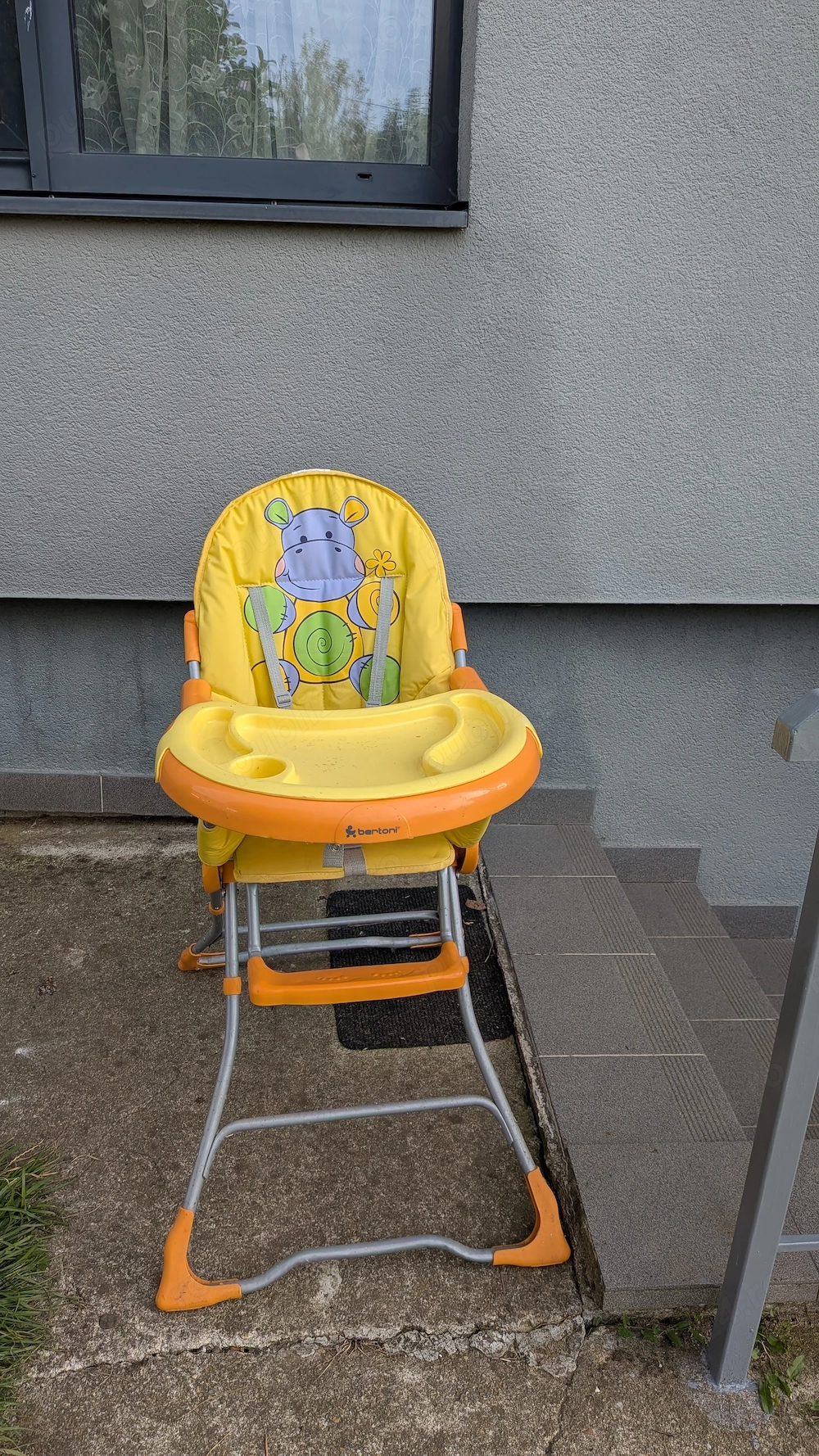 Scaun masa copil bebe - reglabil, pliabil, detasabil, lavabil