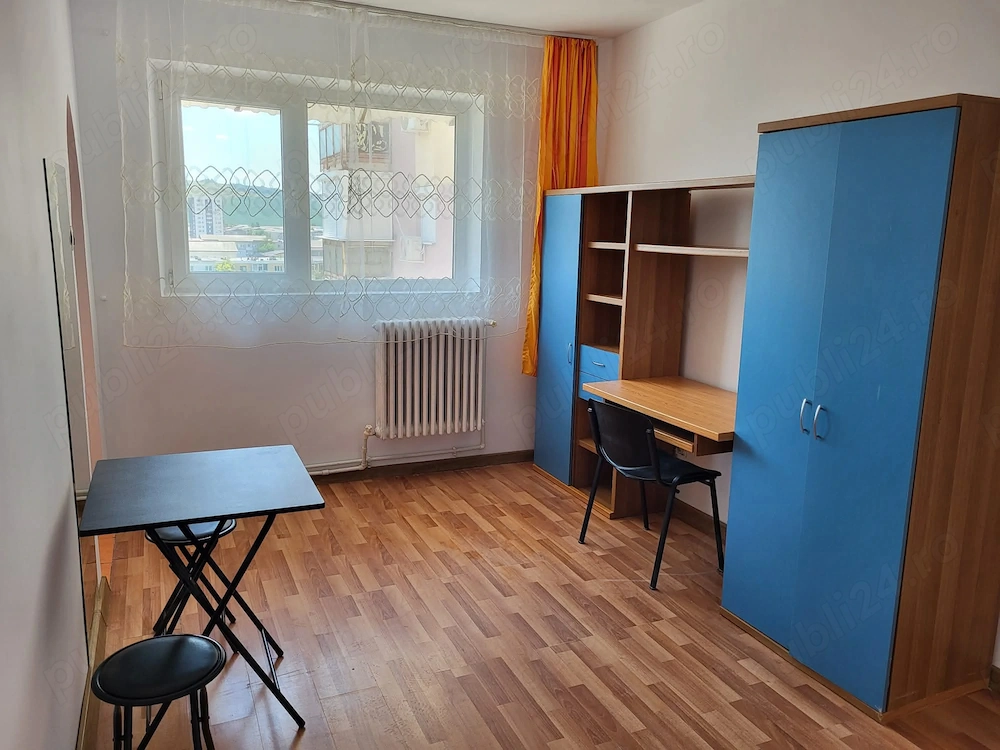 Camera camin, 17mp., cu baie, mobilata utilata, Bularga   Granit Center