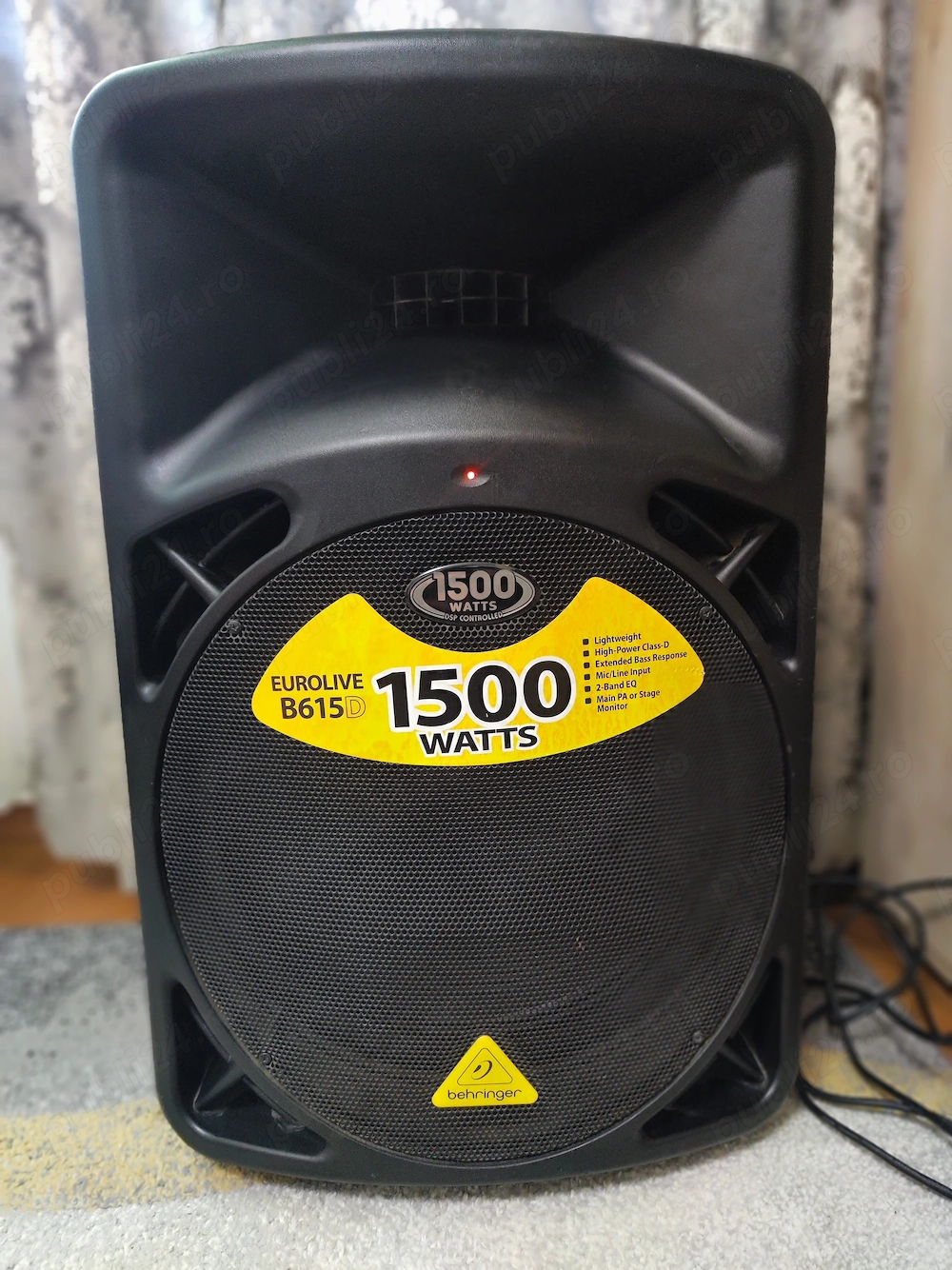 Boxa profesionala activa Behringer b615d 1500w