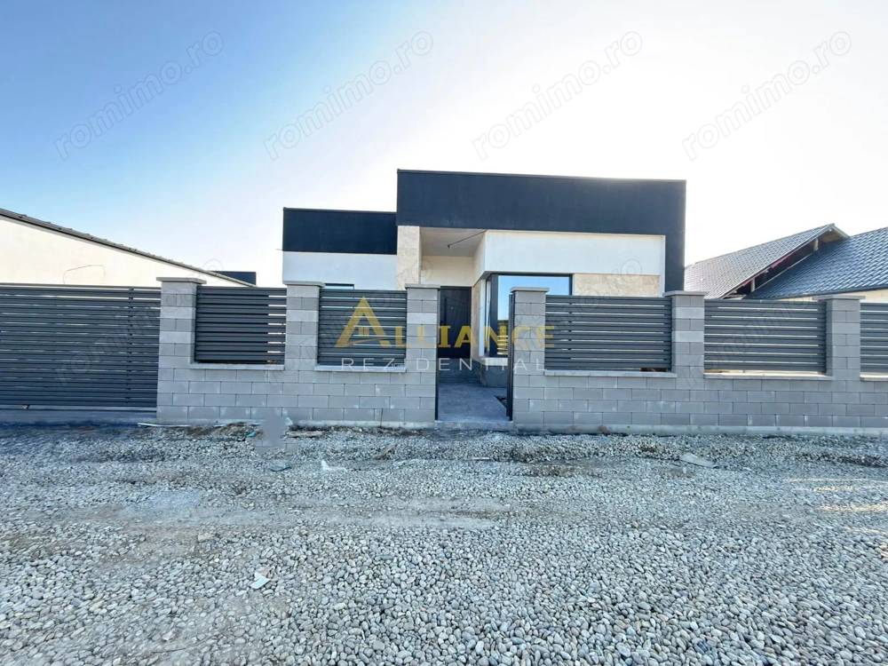 Casa Stil Mediteranean | 4 camere | 3 bai | Incalzire prin pardoseala