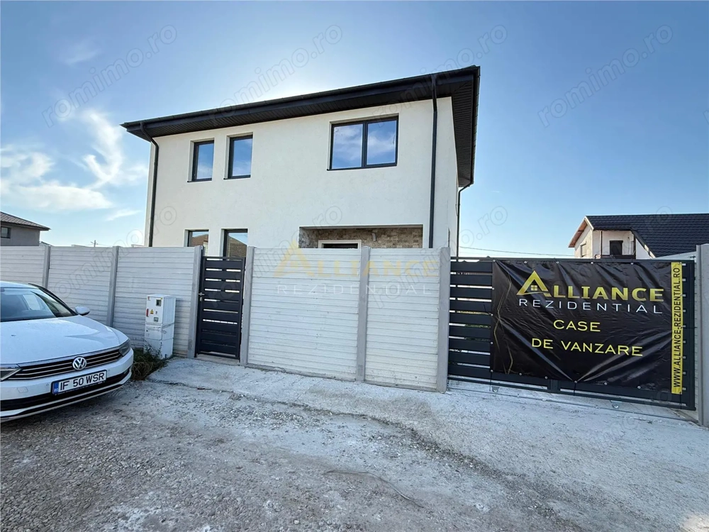 Vila individuala | 4 camere | 2 bai | Teren 320mp
