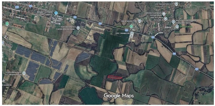 Proprietar inchiriez teren la 5 km de Timisoara