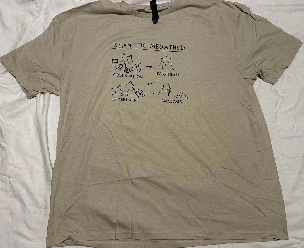 Tricouri probabil unice la noi, bărbătești, 3XL, bej