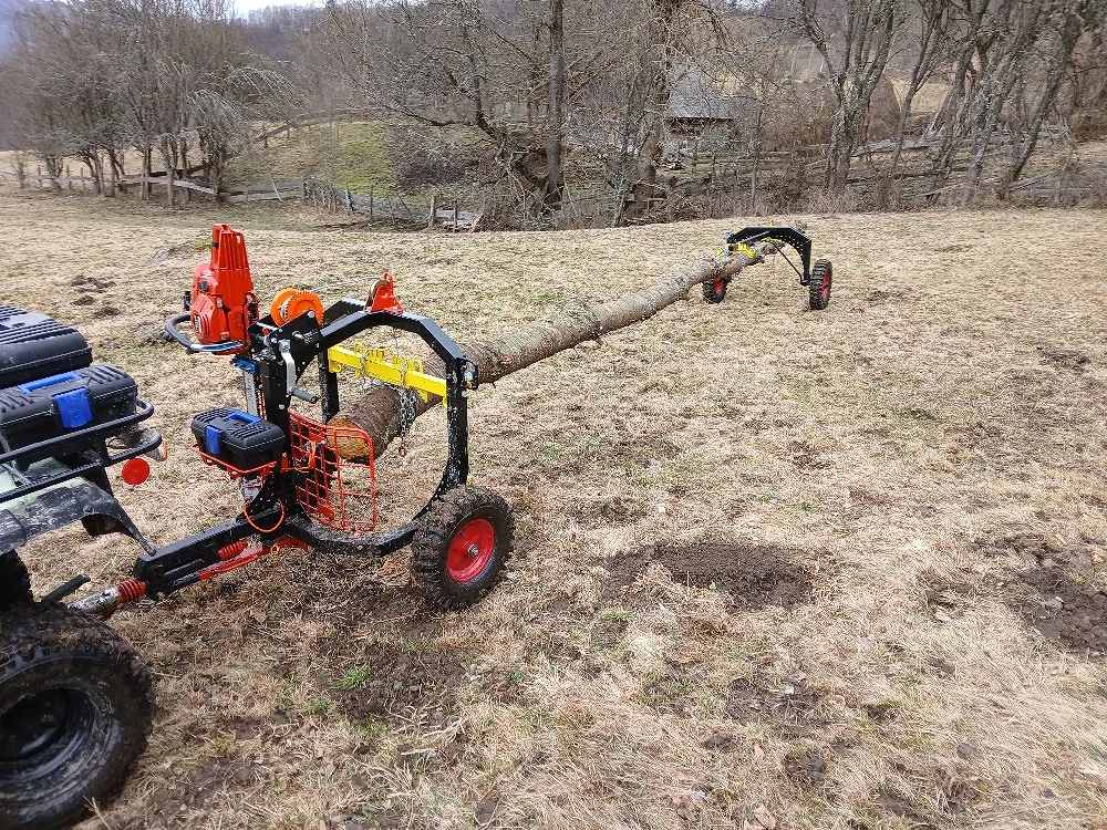 vand transportor de lemne pentru atv/tractoraș/masina de teren.