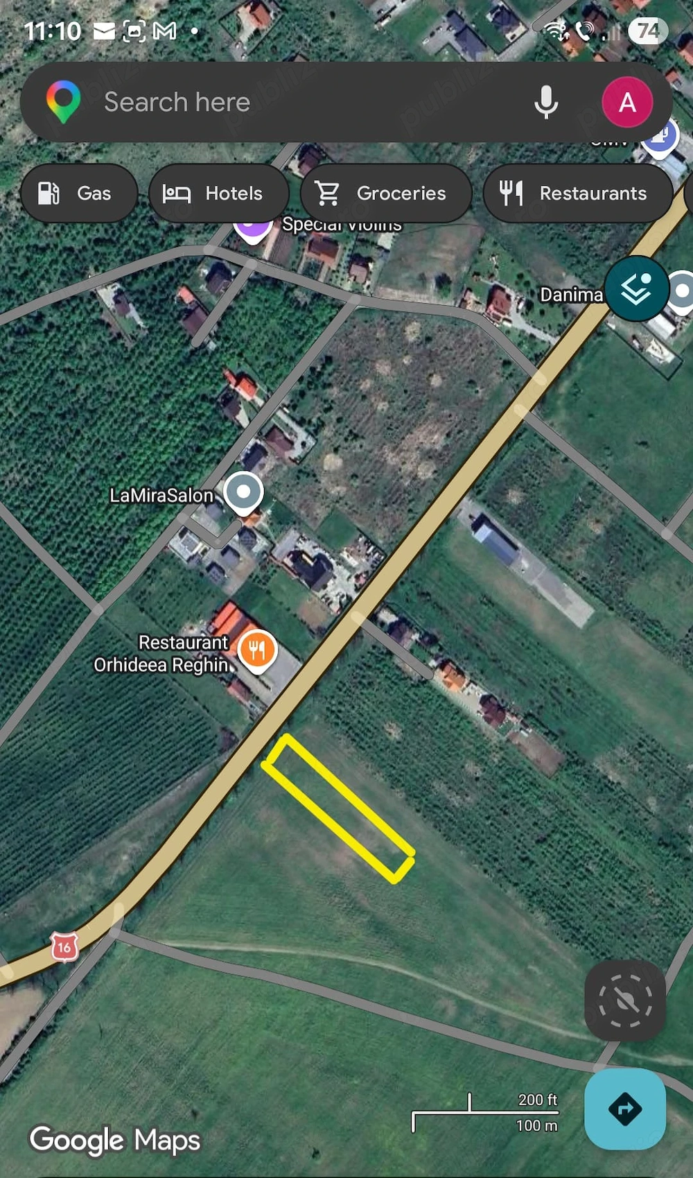 Teren de vânzare Reghin 2000mp