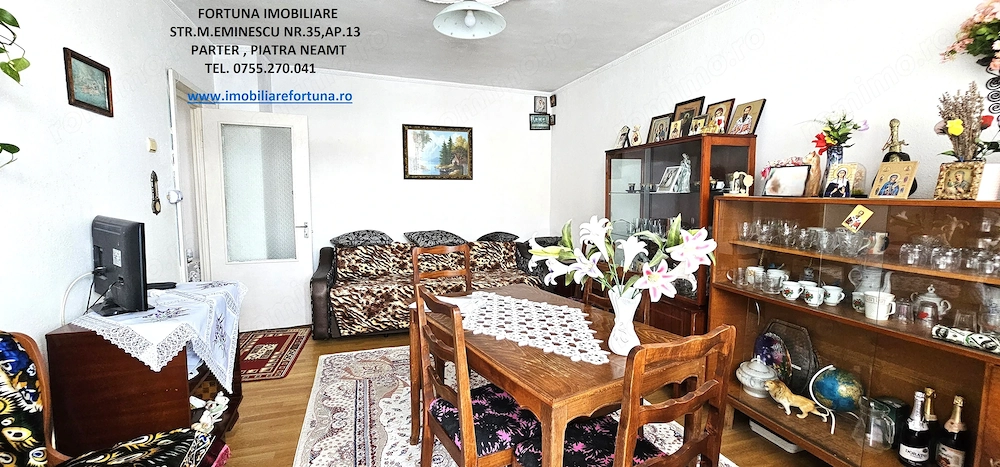 Apartament 2 camere cu boxa,etaj 4,acoperit cu pod ca spatiu de depozitare,cartier 1 Mai