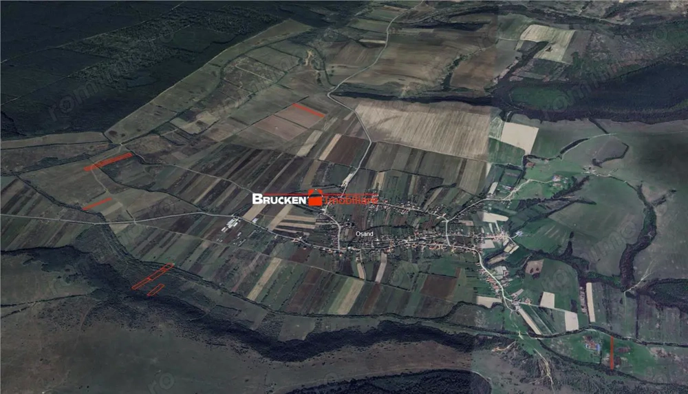 Teren arabil de vanzare – 2,34 ha (23.400 mp) – Husasau de Tinca-BH
