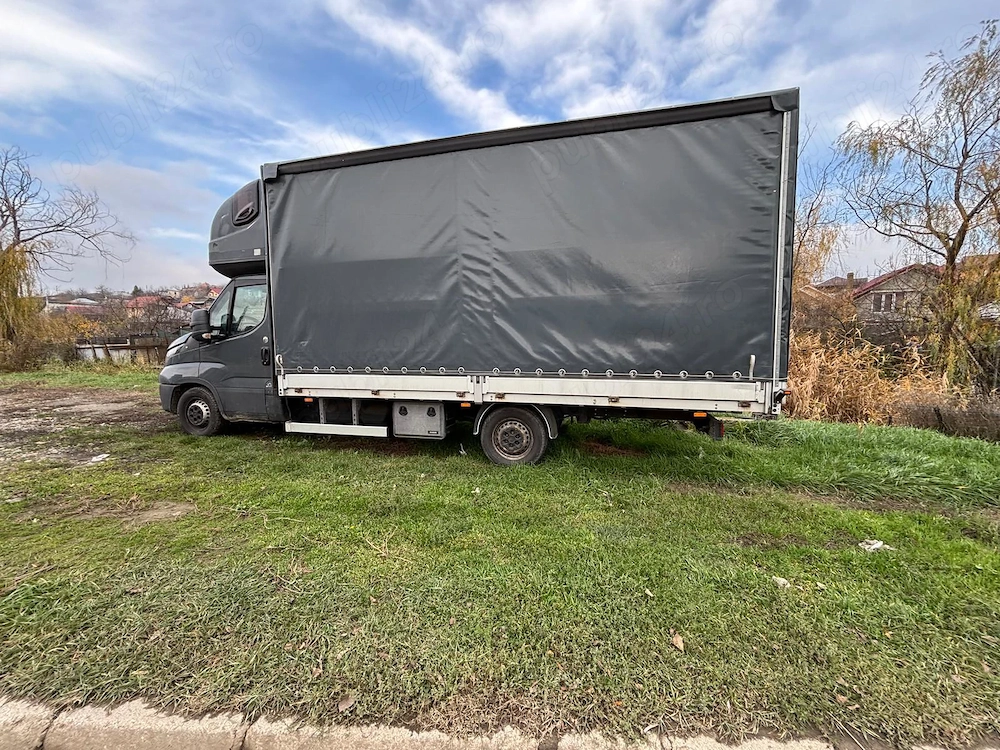 Iveco Daily 2018 | 3.0 Diesel 180 CP | 10 Epal cu Pat | Perme de Aer