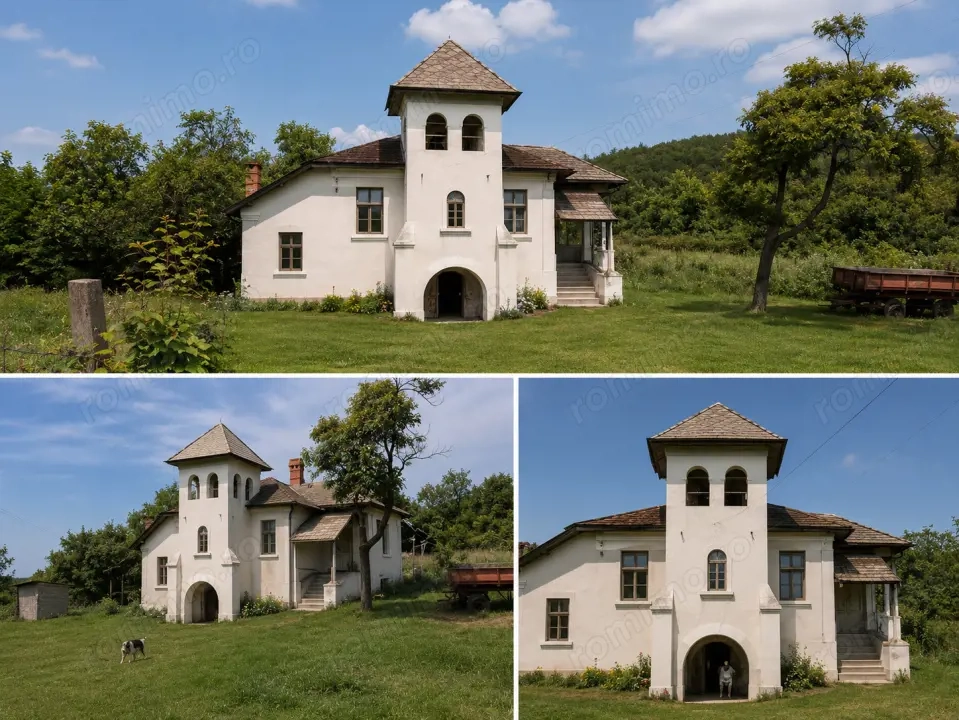 Conac boieresc cu viță de vie in Călinești