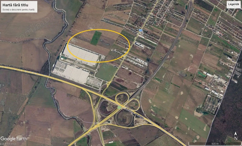 Teren Industrial 10 Ha Joita| A1 București – Pitești | Lângă Depozitele eMAG |