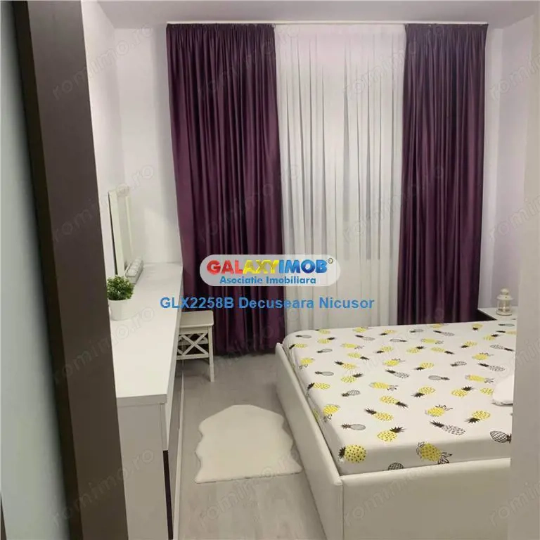 Apartament cu 2 camere Mobilat Utilat Militari Residence 400 Euro