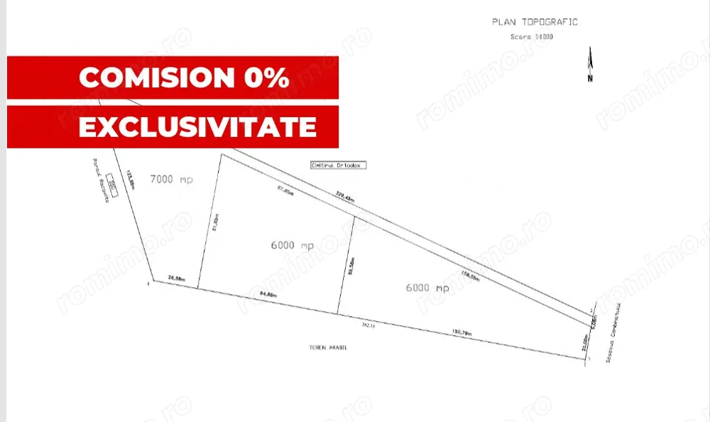 Teren Intravilan 6.000 mp Fagaras Hub Comercial / Rezidential de Top