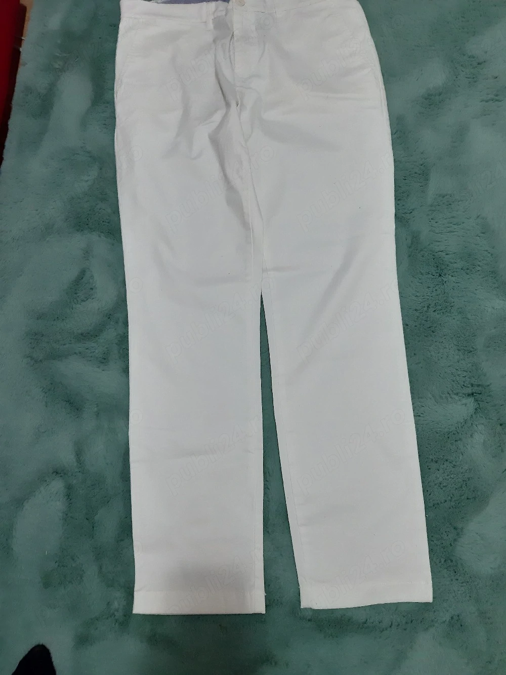 Pantaloni dama albi
