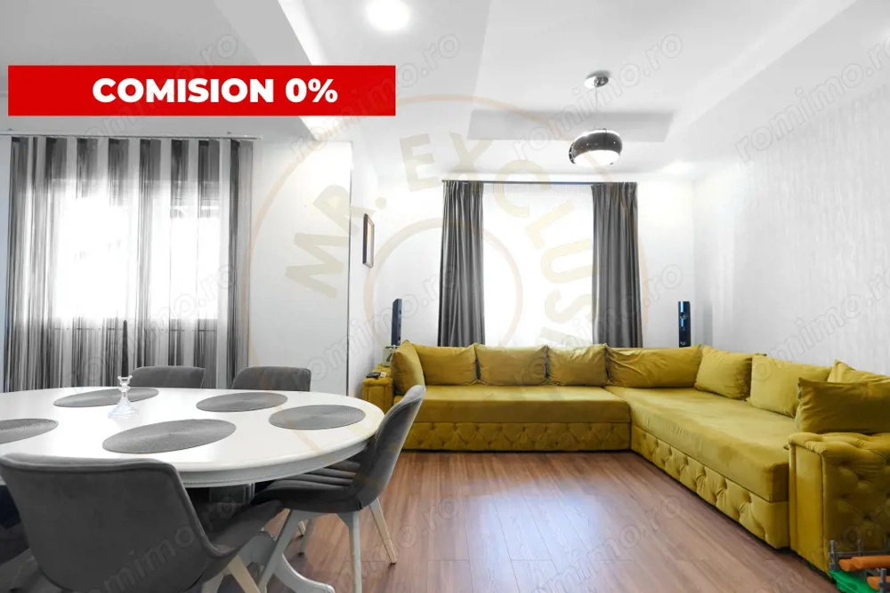 Eremia - Apartament 3 camere + studio | Scara interioara!