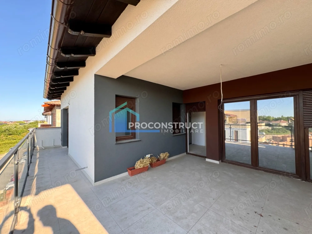 De vanzare penthouse cu 3 camere | 2 bai  |Terasă 30 mp| Giroc