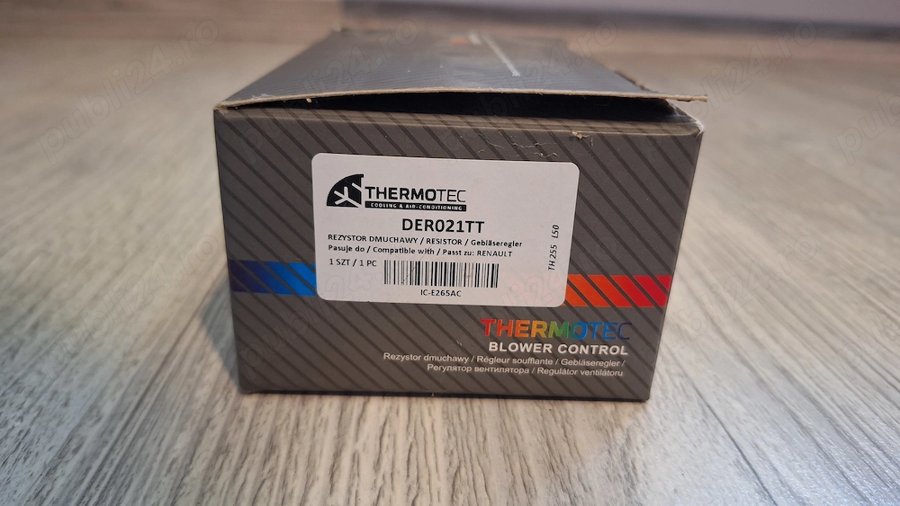 Thermotec DER021TT reglaj suflanta habitachu renault