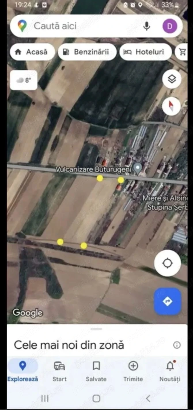 Teren Intravilan 7700mp în zona Grădinari