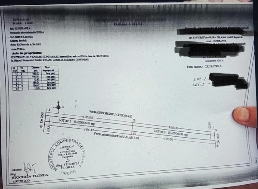 Teren Tuzla Intravilan in apropierea Marii Negre.Oferta de neratat, raport localizare-pret