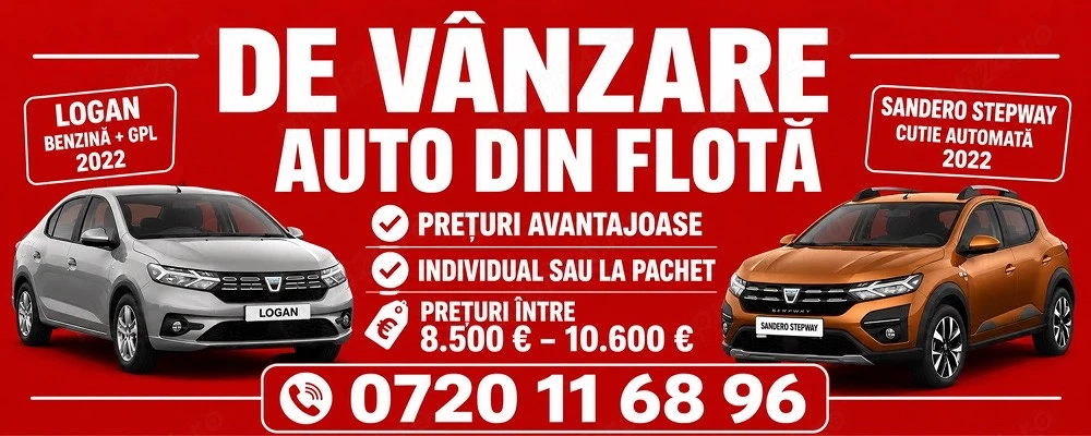 Se vine Dacia Logan si Dacia Sandero