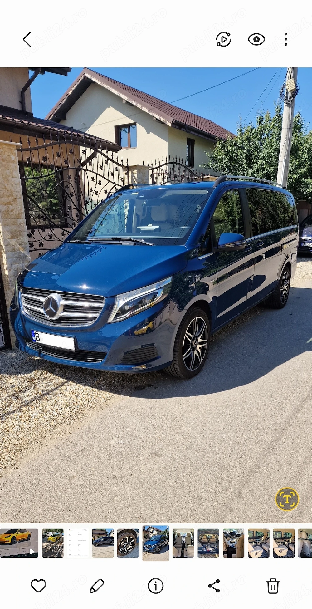 Mercedes V class- 4 Matic 