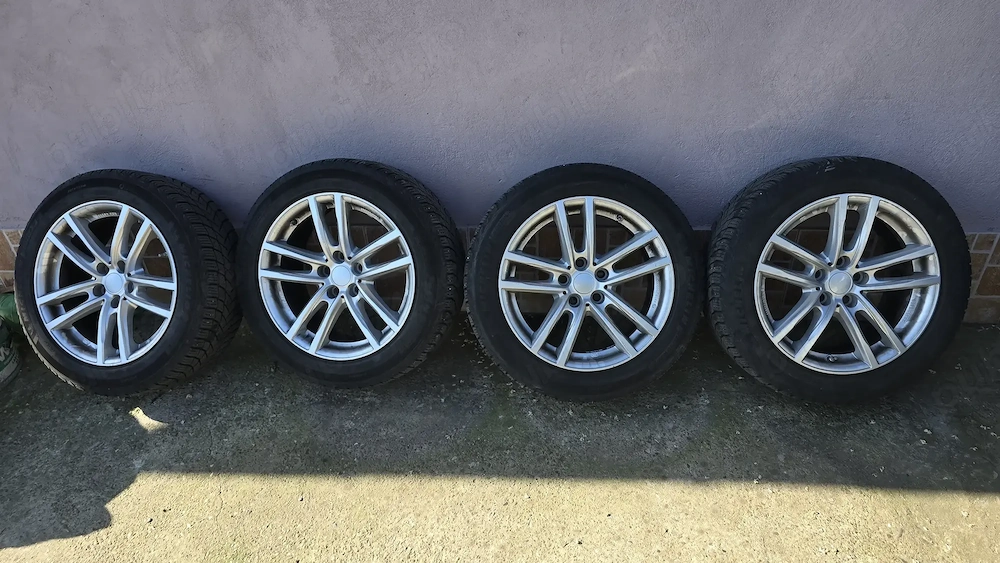 Jante 5x112 cu anvelope Michelin M+S